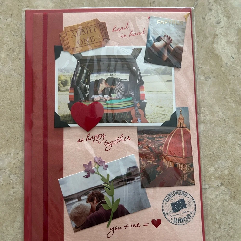 NWT Lot of 5 Papyrus Valentine's Day Cards Holiday Card Love Romance Hearts new